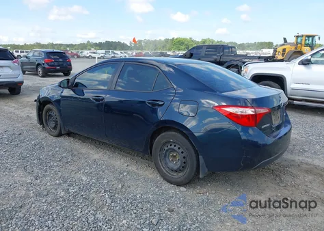 2017 Toyota Corolla Le z USA, uszkodzony, nr VIN 2T1BURHEXHC822212